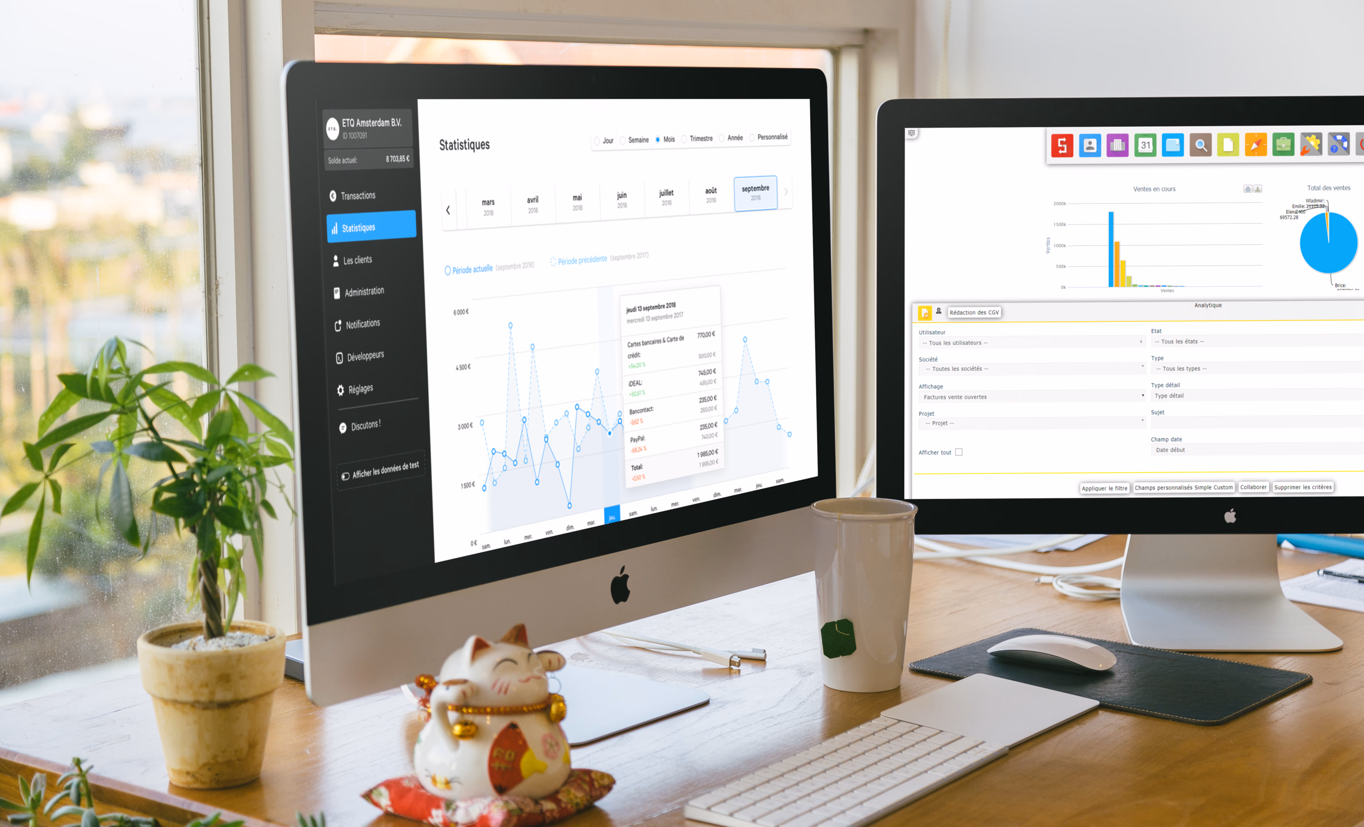 Simple CRM billing preview