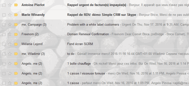 Rappel automatique de rendez-vous